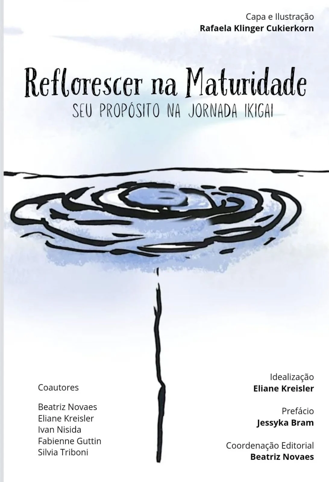 Capa do livro Reflorescer na Maturidade — Seu propósito na Jornada Ikigai